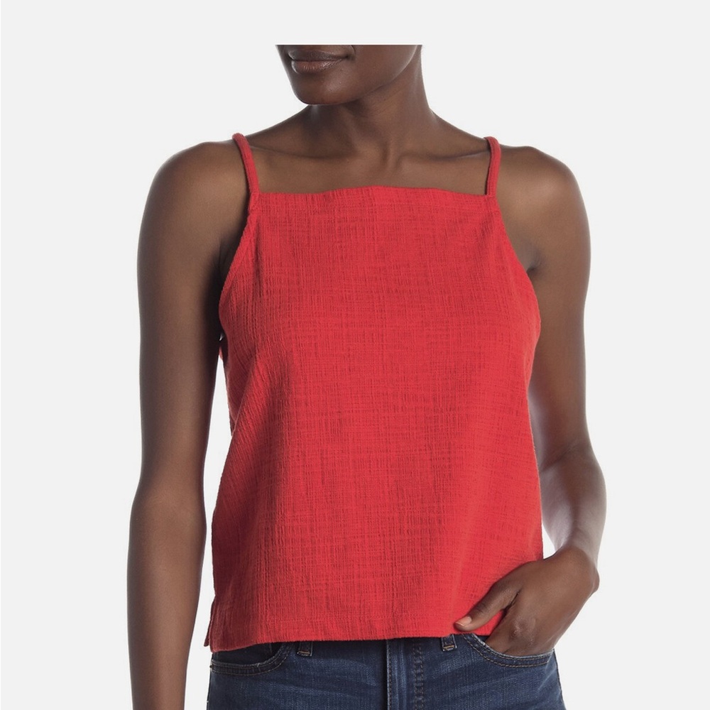 Madewell Texture & Thread Apron Tank